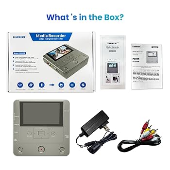 Amazon.com: VHS to DVD Recorder, TV to USB Device or SD Card